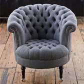 One seater chesterfield sofa