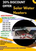 Solar water heaters