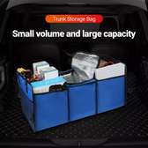 Car trunk Back  Storage Bag with insulation at the centre