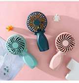 PORTABLE RECHARGEABLE FAN -BLUE, PINK