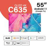 TCL 55C635 55 inch QLED 4K HDR Google TV