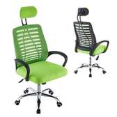 Adjustable headrest office Chair