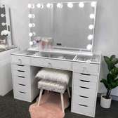 Drawered dressing mirrors