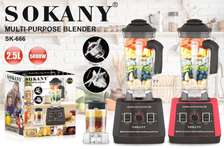 Sokany commercial blender 2 in  1 2,5 ltrs. 5000watts