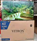 43 Vitron smart Frameless +Free TV Guard