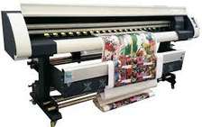 Industry Large Format Printing Machine in Operation