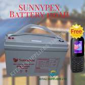 Sunnypex battery 150Ah with free phone