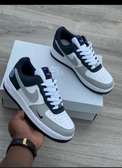 Nike Air Force 1 White Grey Navy Sneakers