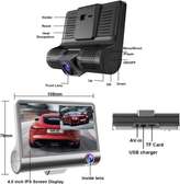 Dash Camera Dual Lens With Rearview Camera Video