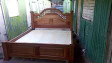 King size bed.