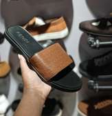Legitimate geniune leather unisex designer sandals
