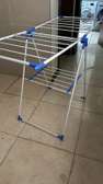 Outdoor clothes drying rack