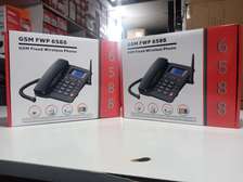 GSM Fwp 6588 Dual SIM Desk Fixed Wireless Phone
