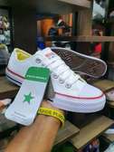 Leather converse