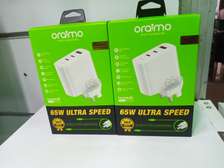 Oraimo 65W 3-port Gan Fast Charging Wall Charger With USB PD