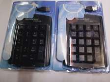 Wired USB Numeric Keypad – 18 Full Size Keys Ultra Slim Pad
