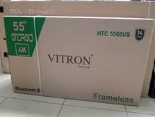 Vitron 55 inch smart android frameless UHD 4k tv