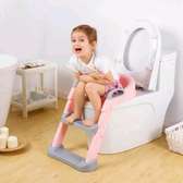 Baby potty training toilet seat with ladder