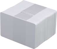 Plain Plastic White CR80 PVC Cards