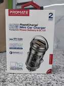Promate TransDrive-65W 65W RapidCharge Mini Car Charger