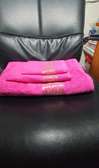 pink 3 piece eygptian towel