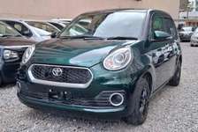 Toyota Passo Moda 2018 model Green colour fully loaded.
