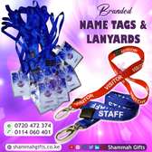NAME TAGS & LANYARDS - Branded