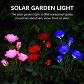 7 Heads Solar LED Rose Flower Outdoor Lights