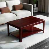 Rectangular Mahogany Home Office Coffee Table