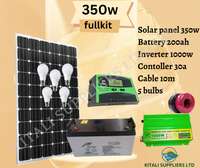 350w solar fullkit with ritar battery 200ah