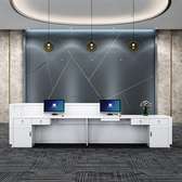 Reception Desk: 2m Impressive Front Reception Desk