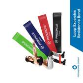 Loop Exercise Resistance Bands (set of 3)