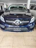 Mercedes Benz GLE350d blue 2018