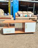 Modern Coffee Table with Drawer & Cabinet Storage