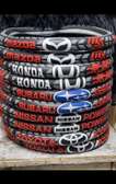 Branded steering wheel covers