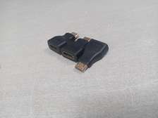 Male to Female Mini HDMI-Compatible to HDMI-Compatible