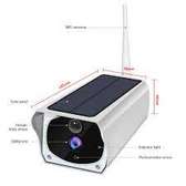 WIFI Solar Bullet Cctv Camera All Weather Wireless Camera