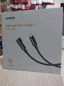 UGREEN Right Angle USB-C TO USB-C VR Link Cable 5m-BLACK