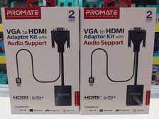 Promate VGA to HDMI Adapter Video Cable Converter Adapter