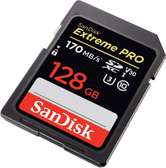 SanDisk Extreme Pro SDXC  A2 V30 128GB + Adapter