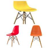 *EAME CHAIRS.*.        *Colors:* Red, Yellow, Orange.