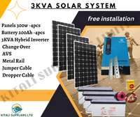 Free installation for 3kva solar stystem