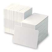 Blank White Plastic PVC Cards CR80- In Stock