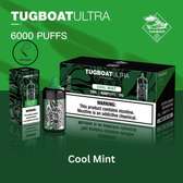 TUGBOAT ULTRA 6000 Puffs Rechargeable Vape Cool Mint