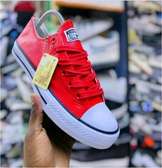 Converse All Star Red Low-Top Sneakers