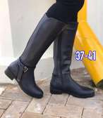 Leather Knee Length Boots 👌