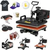 Heat Press Transfer Sublimation Printer Printing 8 In 1