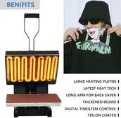 Flatbed Heat Press for Digital T-Shirt Printing