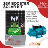 solar fullkit 250watts with booster pump