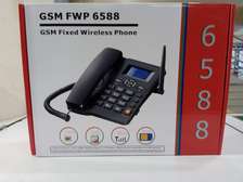 DuaL SIM fixed wireless phone FWP desktop cordless telephone